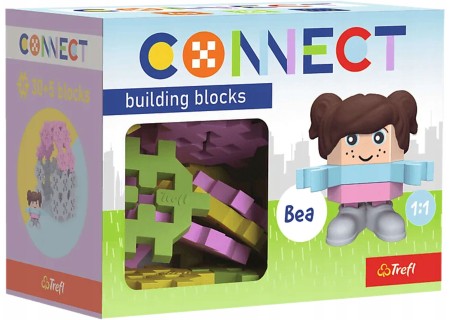 TREFL 62004 Klocki Connect - Pocket 35 Girl BEA