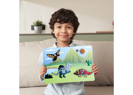 TREFL 62606 Skillmatics Foil Fun Kraina Dinozaurów