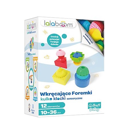 TREFL LALABOOM 61466 Wkręcające Foremki