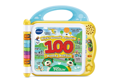 VTECH 61799 Słownik Rodziny Treflików Pojazdy