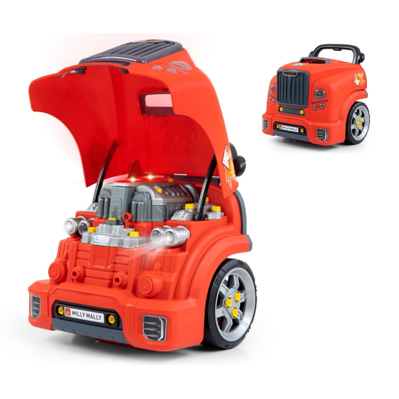 MILLY MALLY 6428 Silnik rozkręcalny N-gine Red