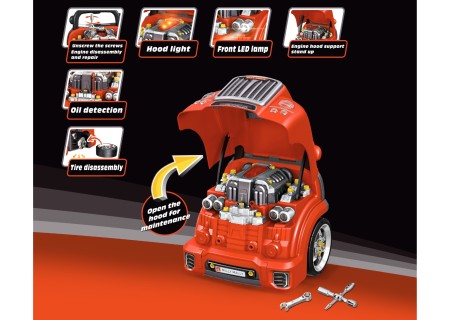 MILLY MALLY 6428 Silnik rozkręcalny N-gine Red