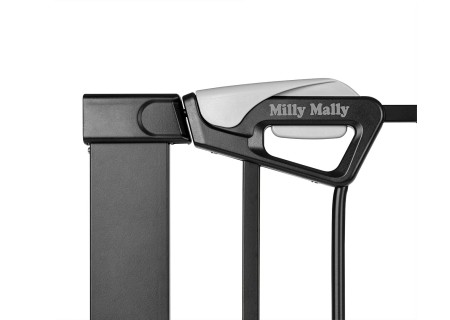 MILLY MALLY 6574 Bramka zabezpieczająca - barierka na schody Guardy 83 Black