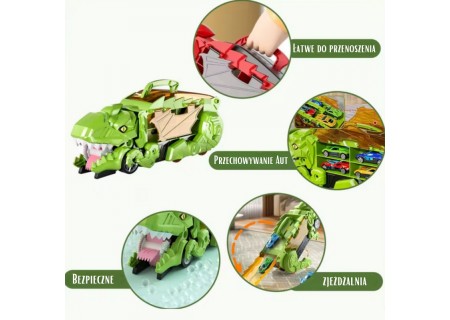 WOOPIE 57413 Auto Transporter Dinozaur