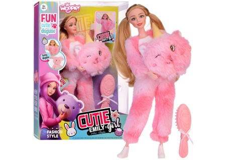 WOOPIE 57604 ROYAL Lalka Emi w przebraniu misia