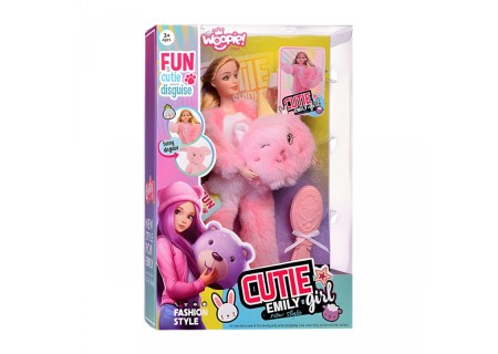 WOOPIE 57604 ROYAL Lalka Emi w przebraniu misia