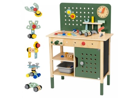 WOOPIE 58250 GREEN Drewniany Warsztat STEM