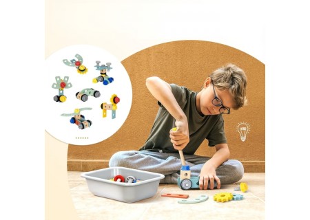 WOOPIE 58250 GREEN Drewniany Warsztat STEM