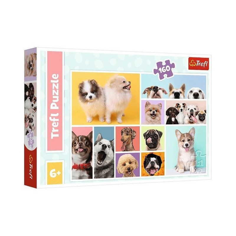 TREFL 15412 Puzzle 160 Psia przyjaźń